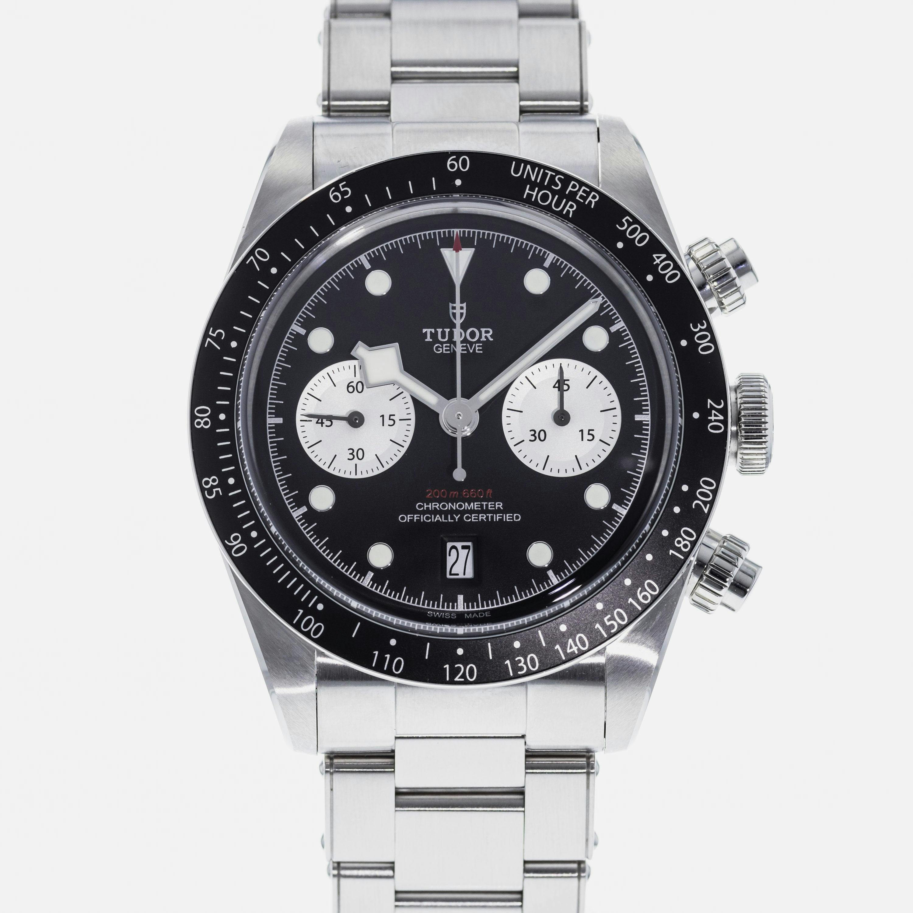 Tudor Heritage Black Bay Reverse Panda Chrono 79360N – HODINKEE Shop