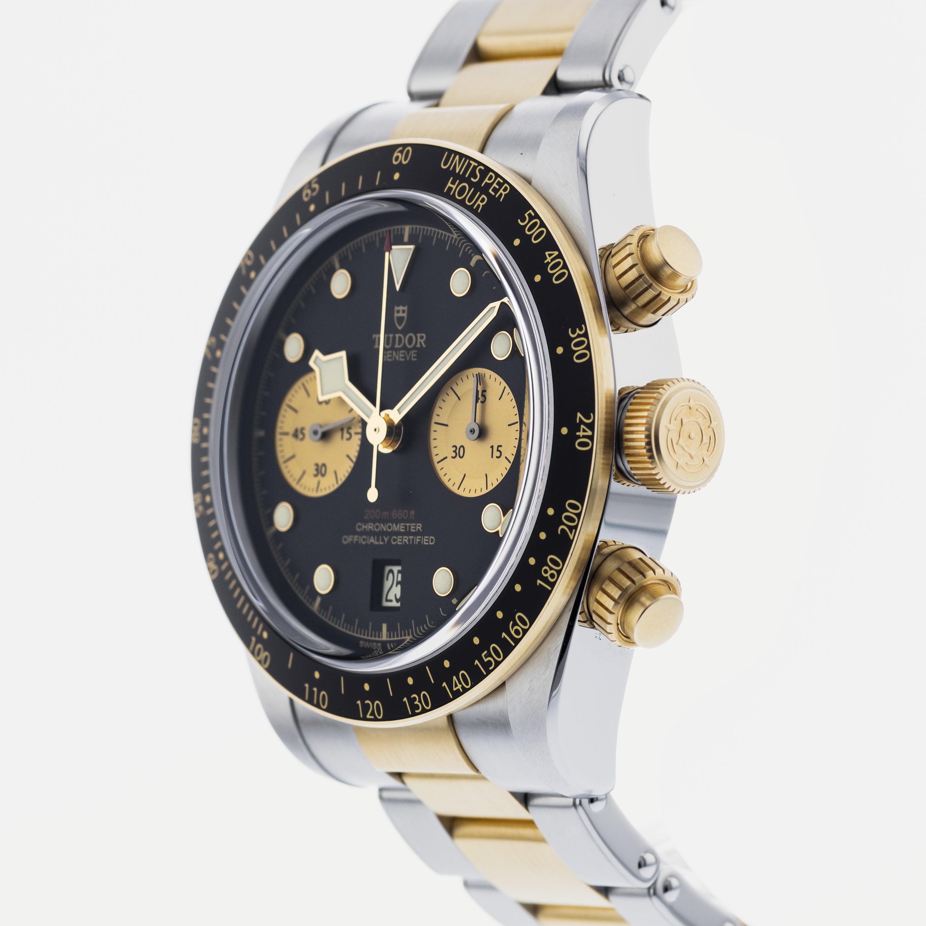 Tudor Heritage Black Bay Chronograph S&G 79363 - Main Image
