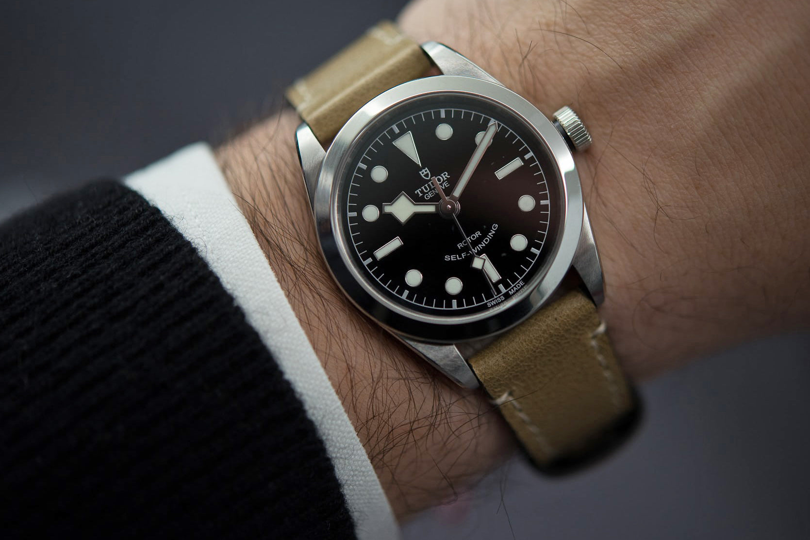 Wrist Watches Tudor Black Bay 36 Pre Owned Tudor Heritage Black