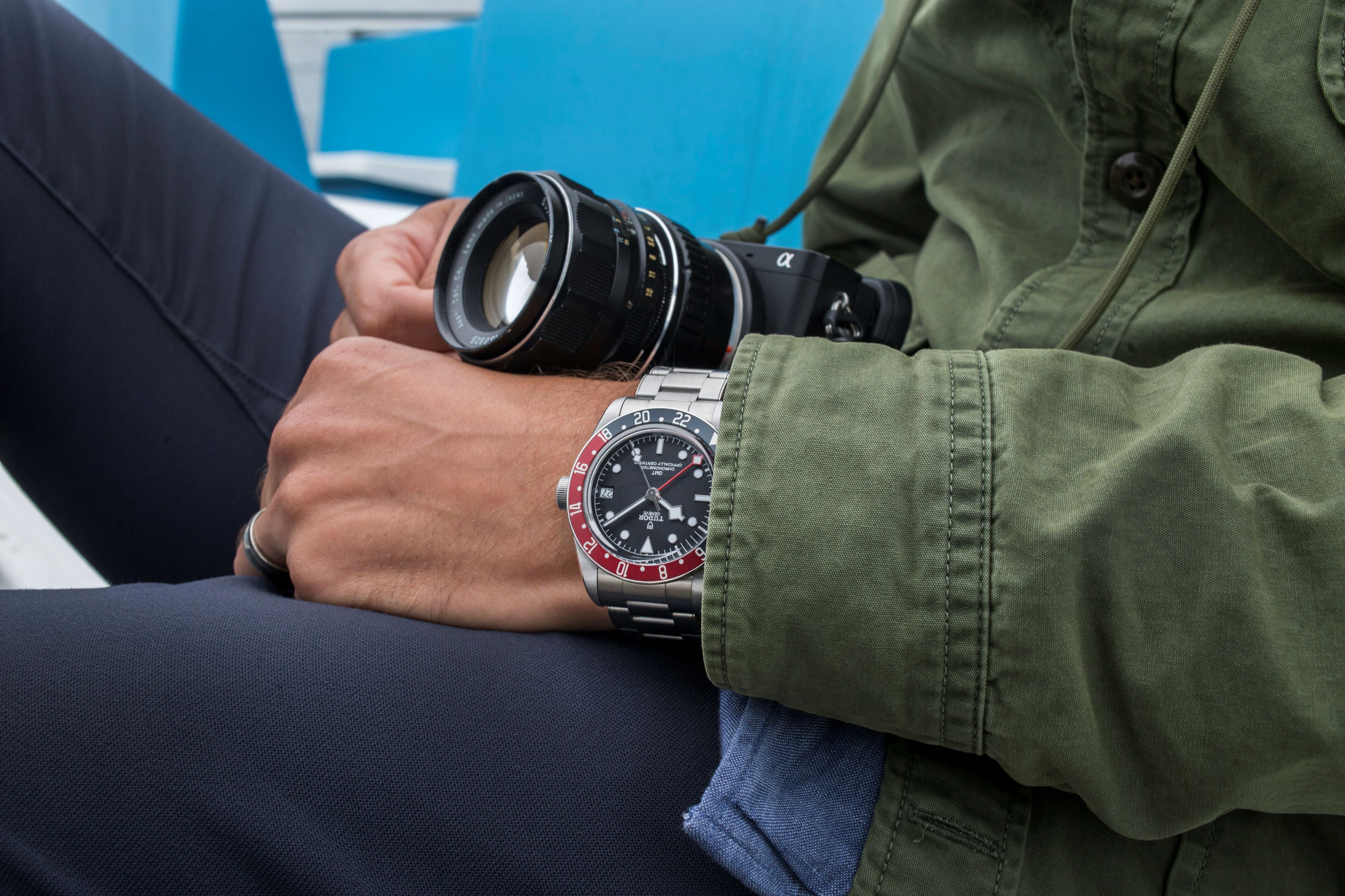 Tudor Heritage Black Bay GMT Pepsi 79830 HODINKEE Shop