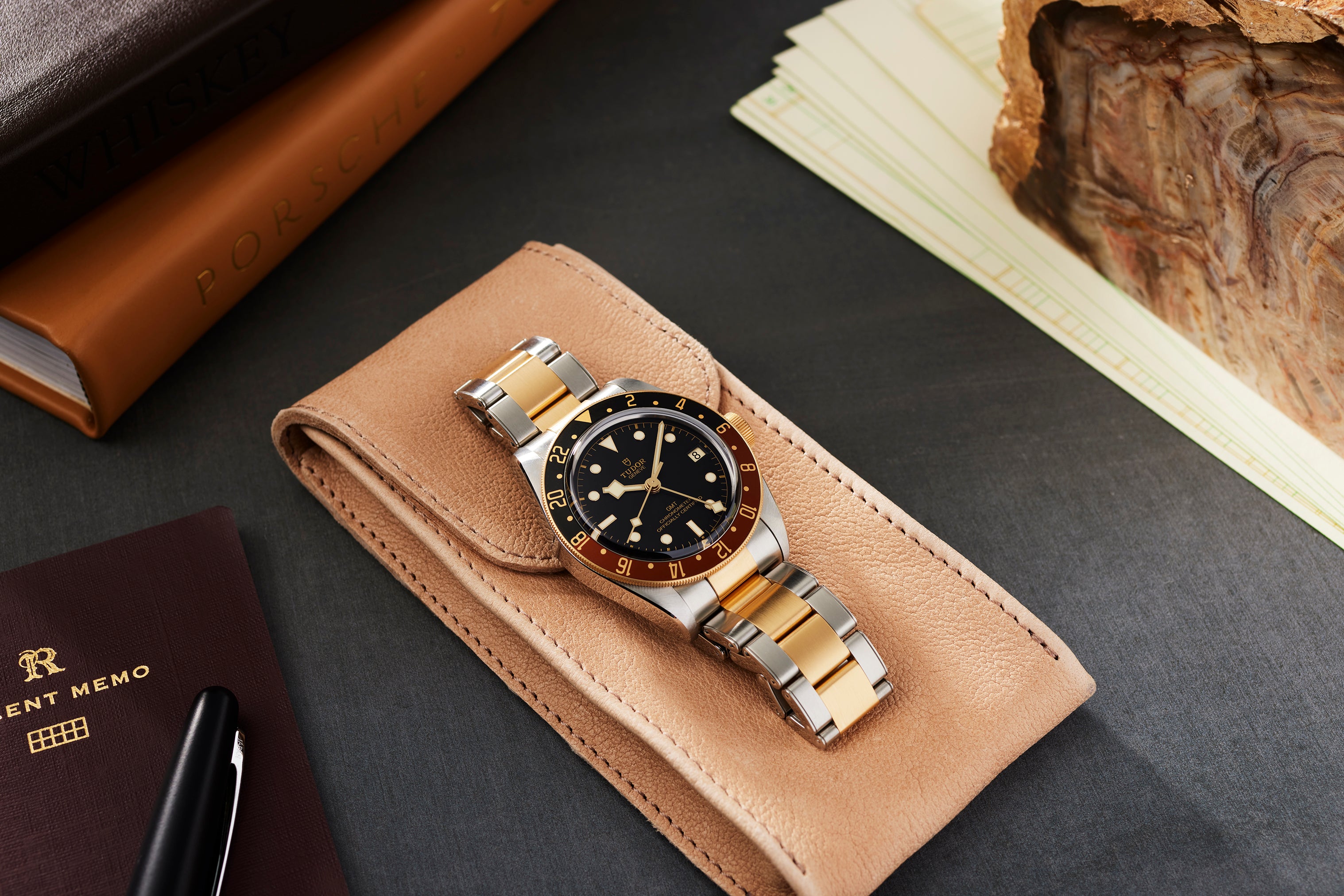 @yk Tudor Heritage Black Bay GMT Root Beer 79833 – HODINKEE Shop