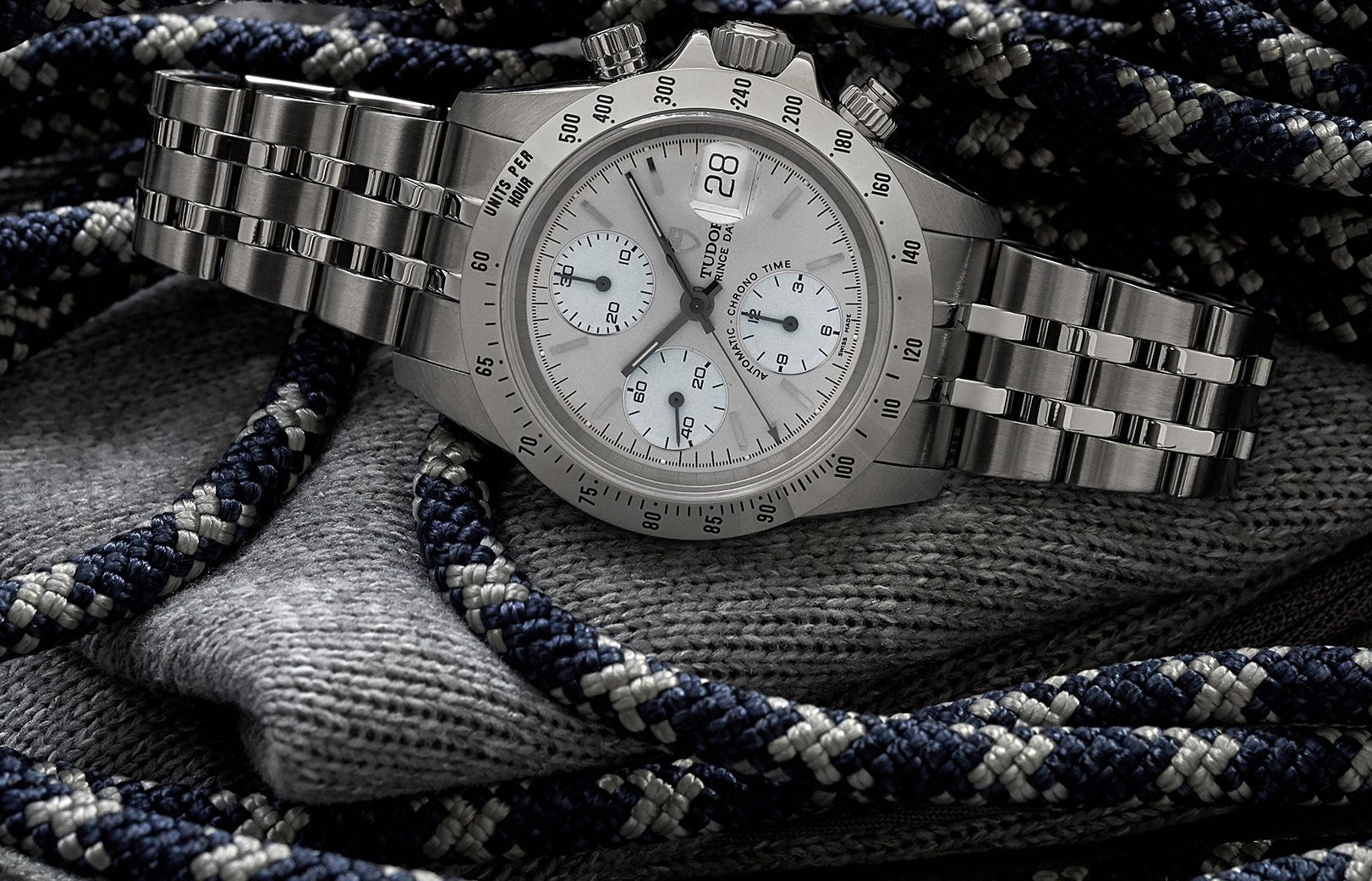 Tudor Chronograph Tudor Prince Oysterdate Movement TUDOR Prince