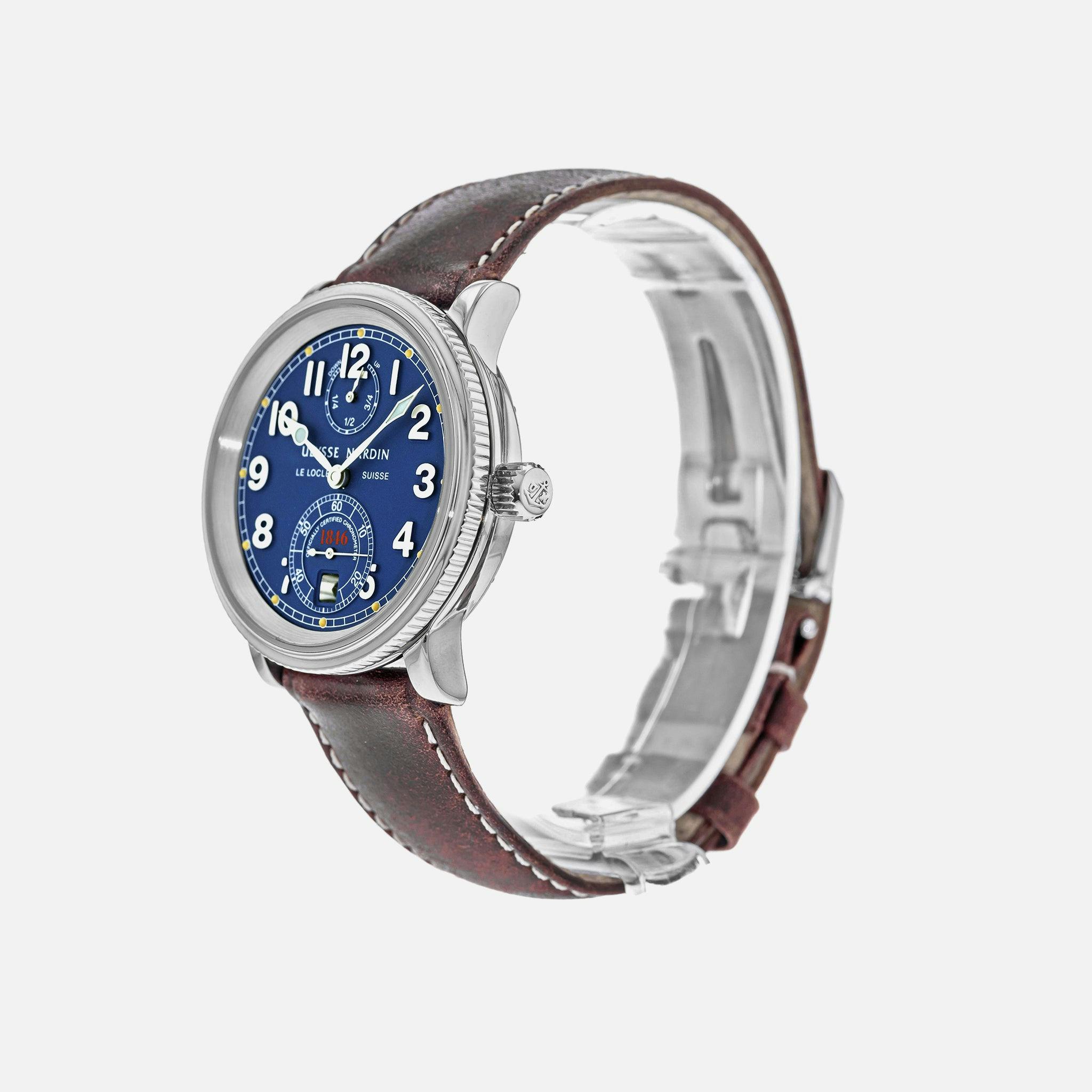 値下げ！Marine Chronometer Ulysse Nardin Marine Chronometer Ref. 263-88 With Blue Dial – HODINKEE Shop