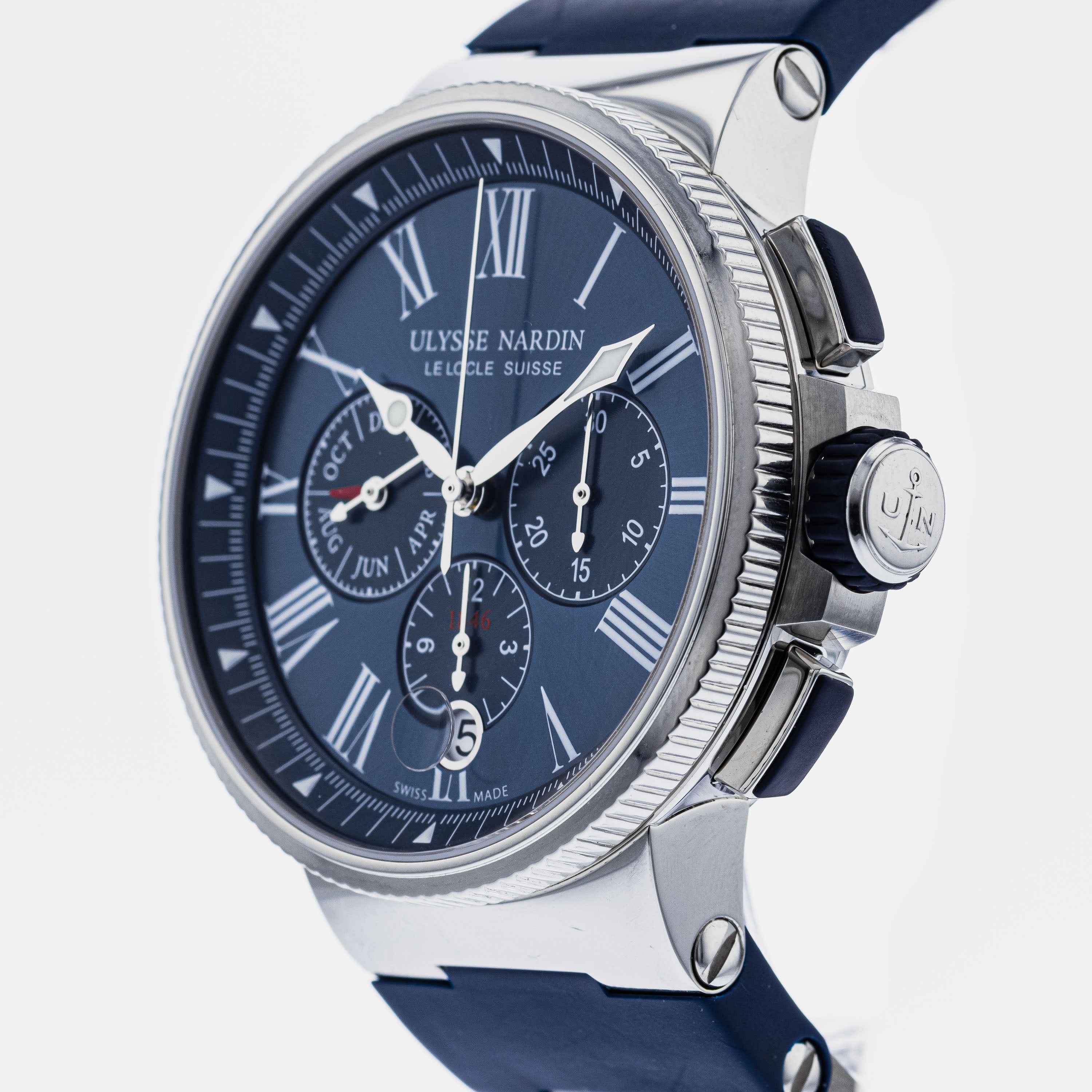 Ulysse nardin marine chronograph annual calendar sales