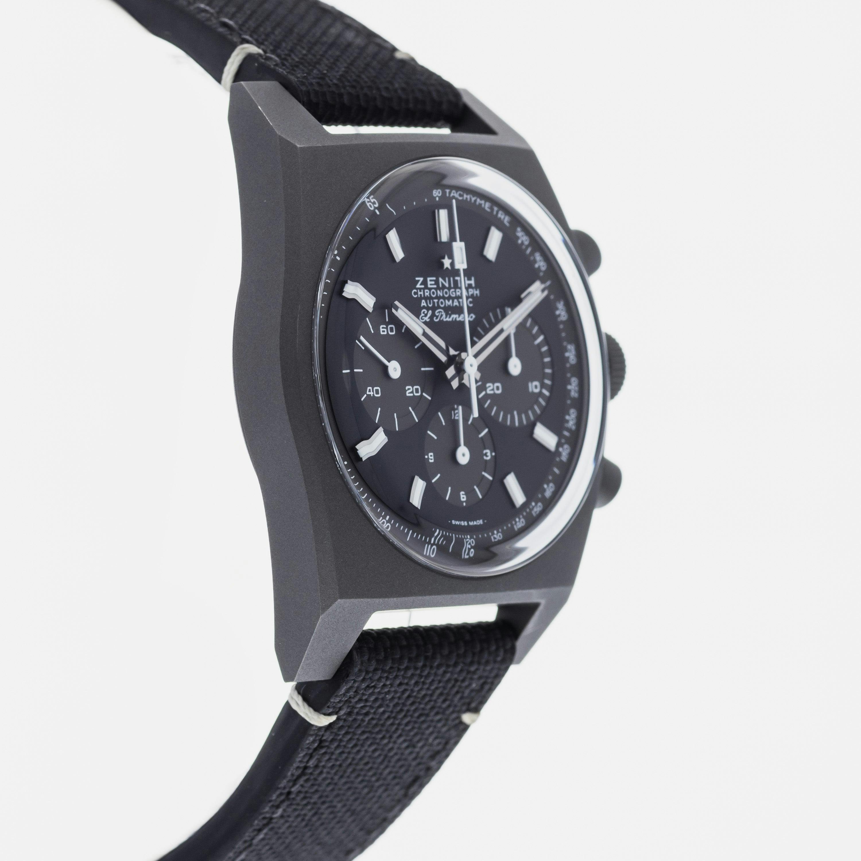 Zenith Chronomaster El Primero 50th Anniversary A384 Revival 'Shadow' Chronograph Special Edition